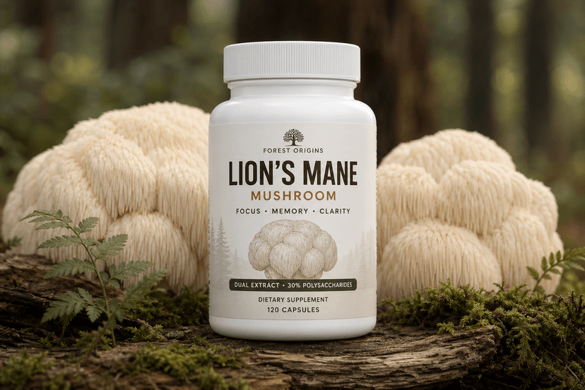 Lion's Mane Mushroom Capsules — cover