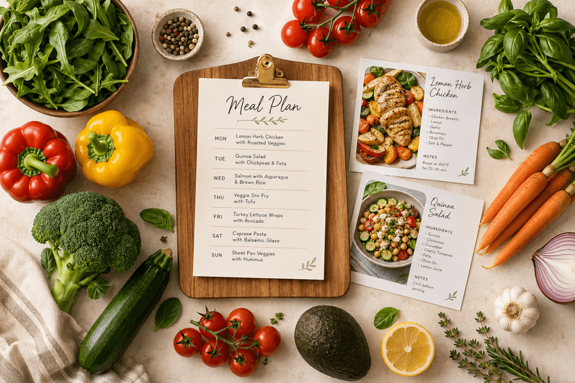 Nourish — 4-Week Meal Plan — cover