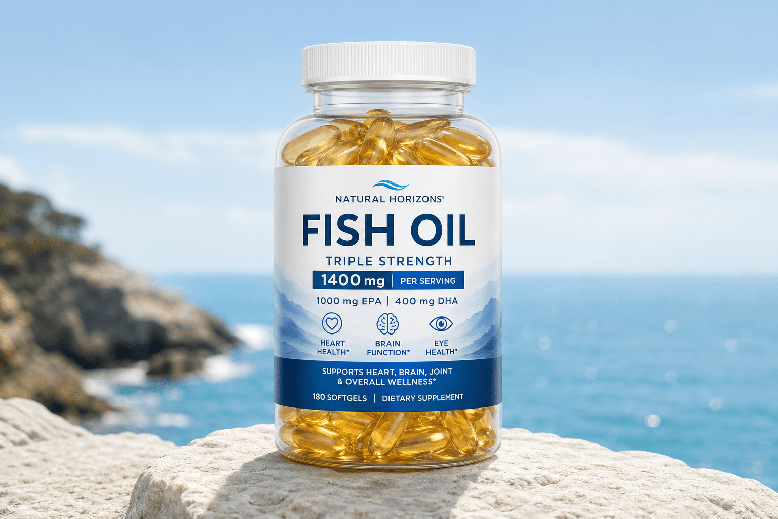 Omega-3 Wild-Caught Fish Oil — cover